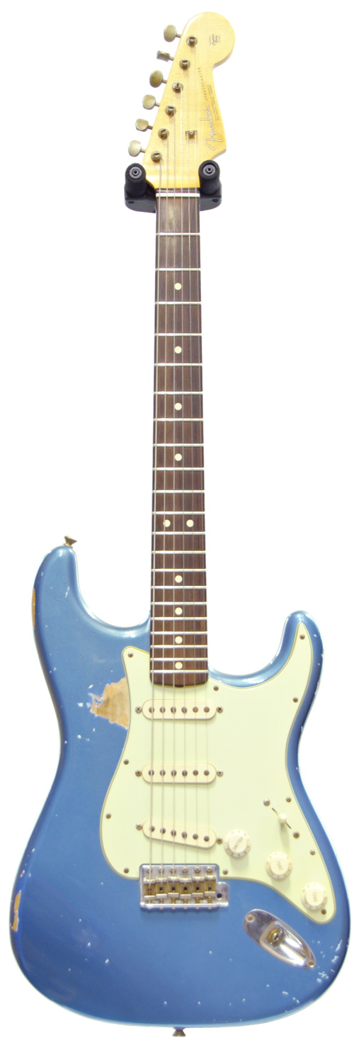 Fender Custom Shop 1963 Dealer Select Relic Strat Lake Placid Blue (Pre-Owned) #R58235