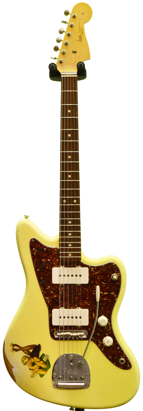 Fender Custom Shop Master Build Greg Fessler Jazzmaster Aged Olympic White (Pre-Owned)
