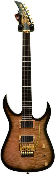 Bernie Rico Jr Jekyll 624 Natural Black Burst Quilt B1361 (Pre-Owned ...