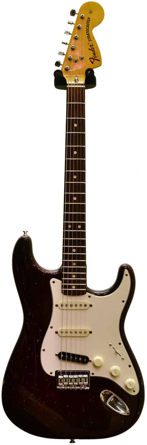 Fender Strat Hardtail Wine Red 1973 (Pre-Owned)