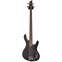Ibanez EDB 700 Bass Black Flat (Pre-Owned) Front View
