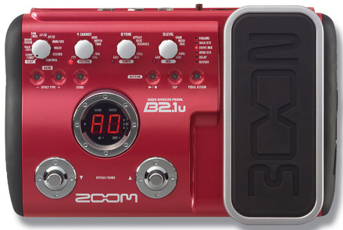 Zoom B2.1U Bass Multi Effects Pedal