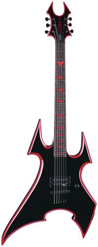 BC Rich Avenge Son of Beast Onyx Black Red Bevel Discontinued - Do not put back online