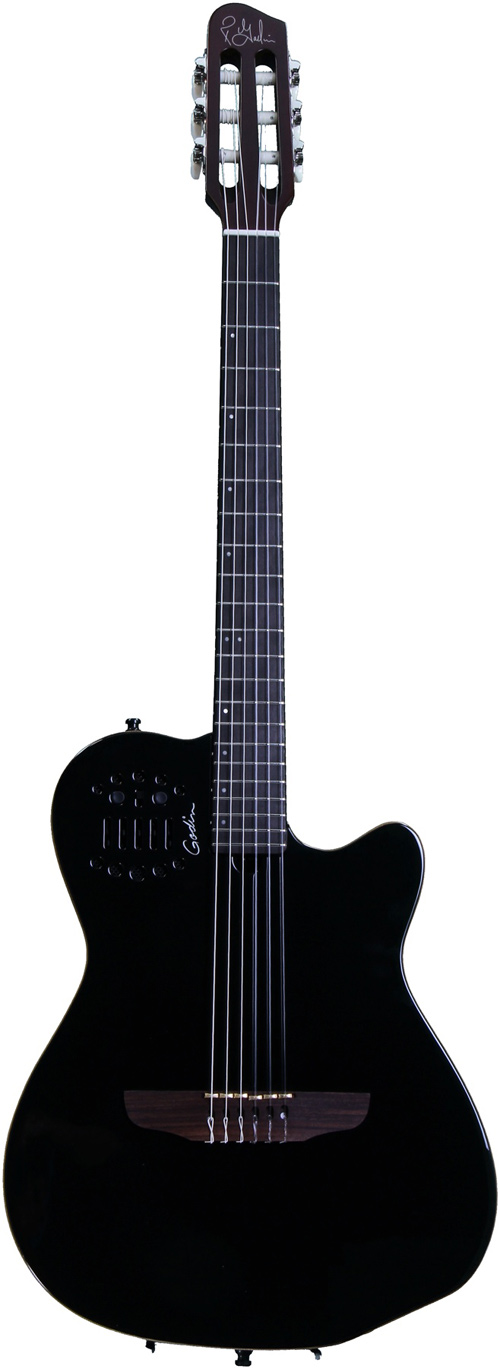 Godin ACS Slim Nylon Pearl Black Synth Access