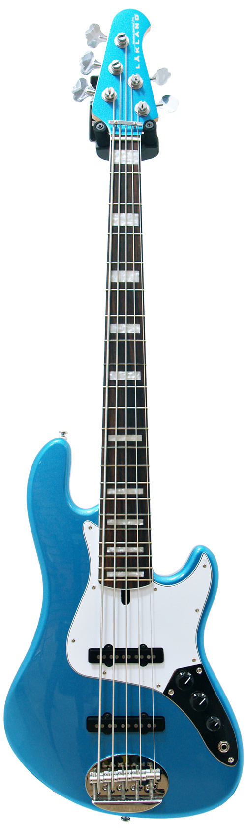 Lakland Skyline Darryl Jones 5 String Signature Lake Placid Blue RW
