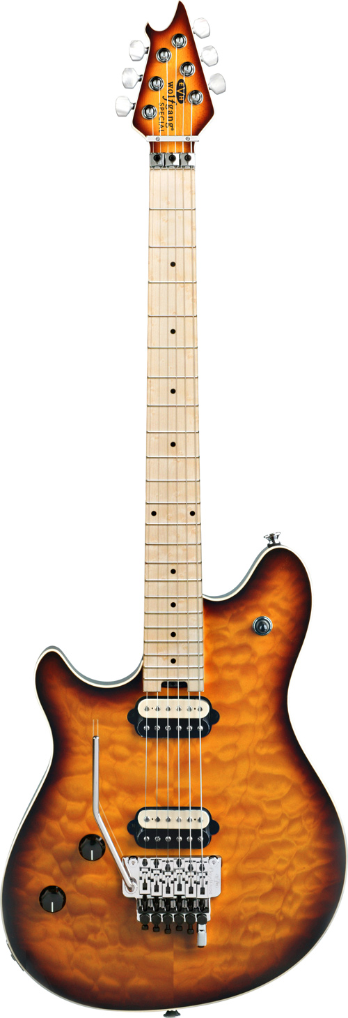 EVH Wolfgang Special Japan LH Tobacco Sunburst w/case