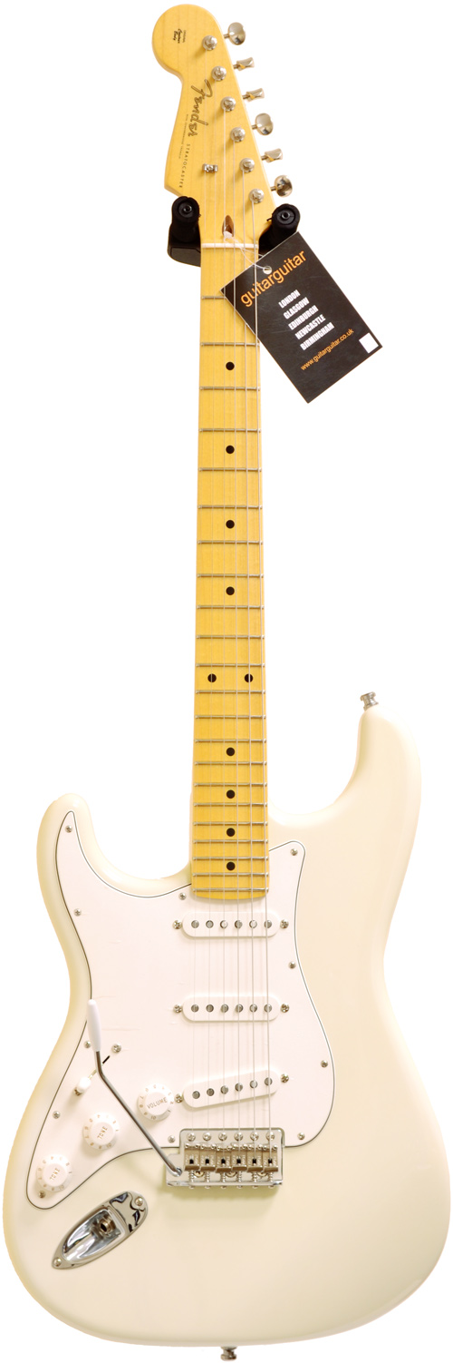 Fender Custom Shop Guitarguitar Dealer Select 59 Stratocaster Faded Olympic White MN LH 