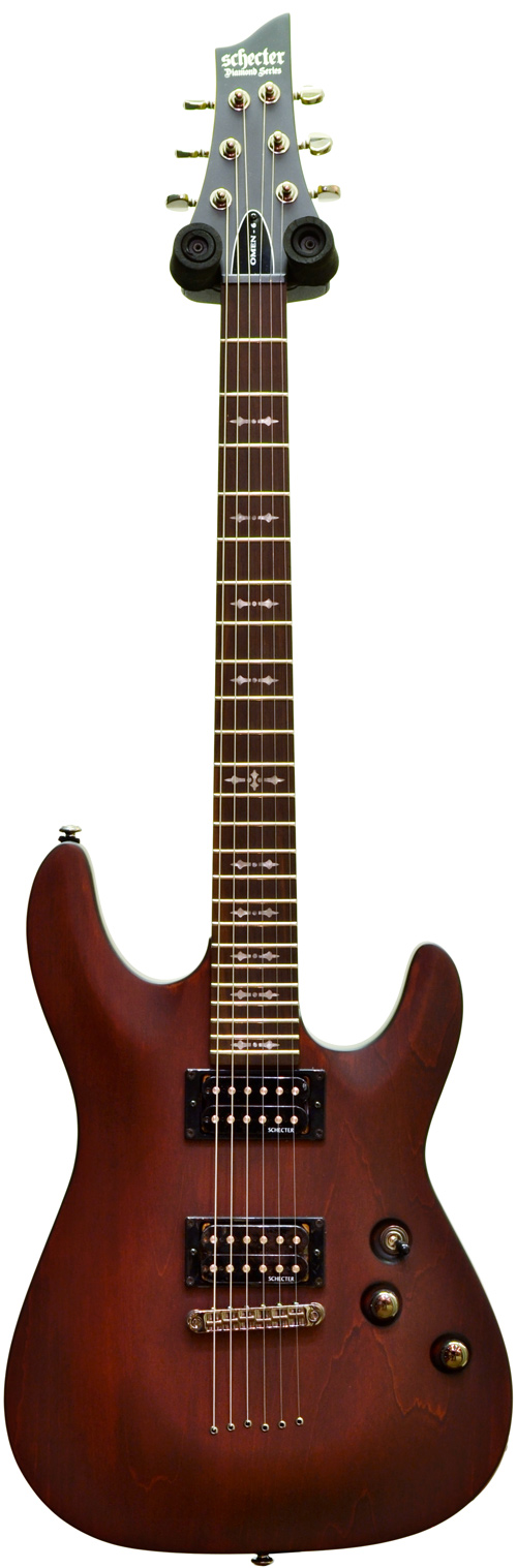 Schecter Omen-6 WSN Walnut Satin (2012)