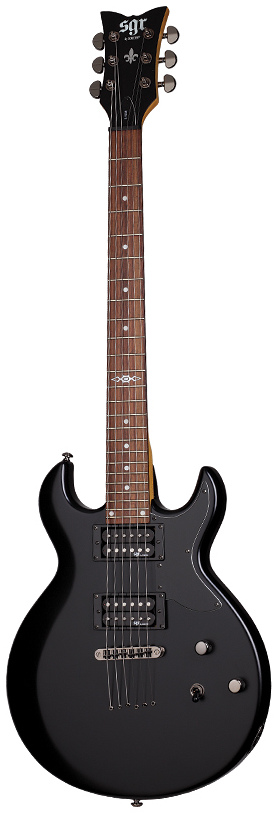 Schecter SGR S-1 SGR Midnight Satin Black