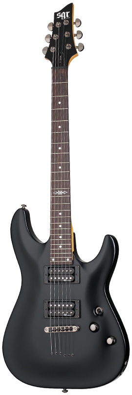 Schecter SGR C-1 Midnight Satin Black