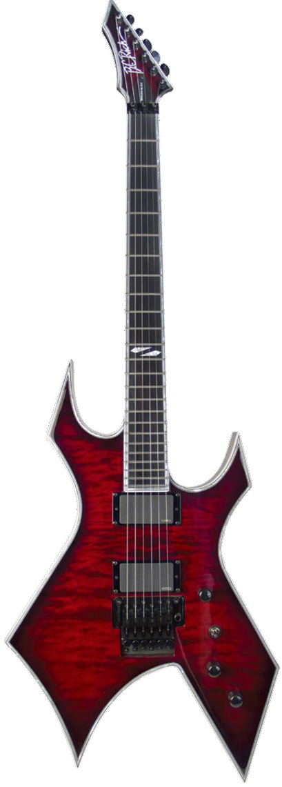 BC Rich NJ Deluxe Warlock Black Cherry | guitarguitar