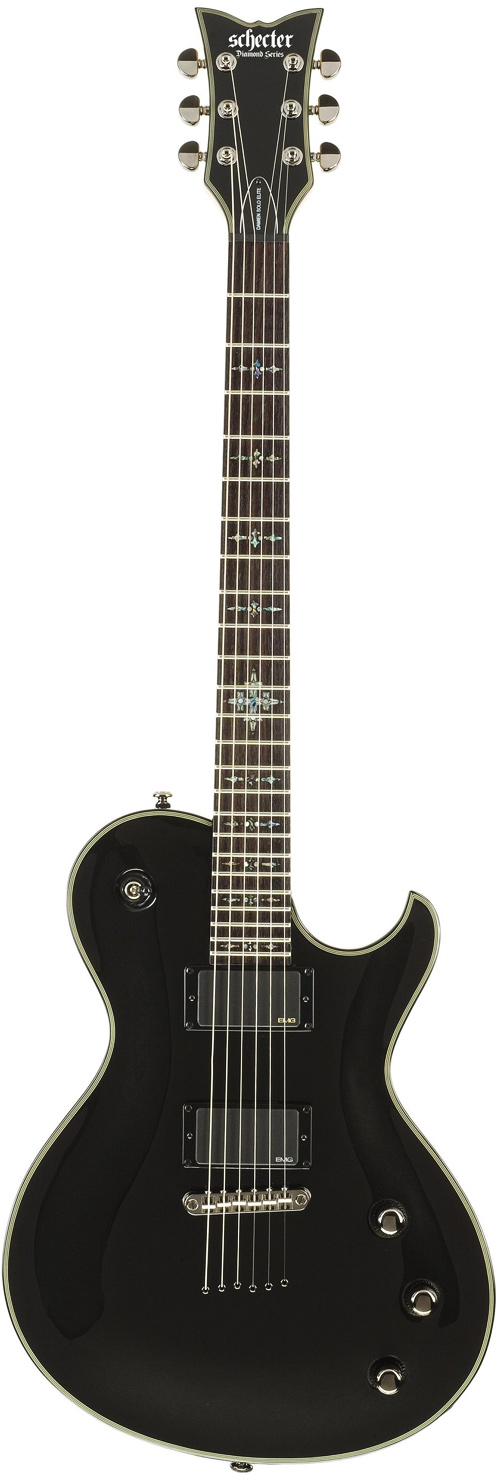 Schecter Damien Solo 6 Elite Metallic Black