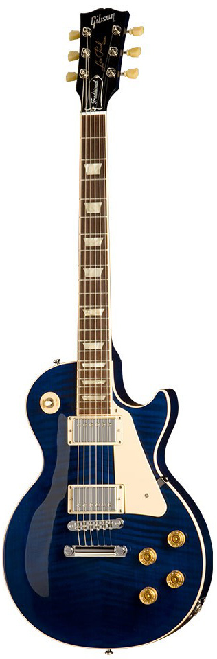 gibson les paul traditional blue