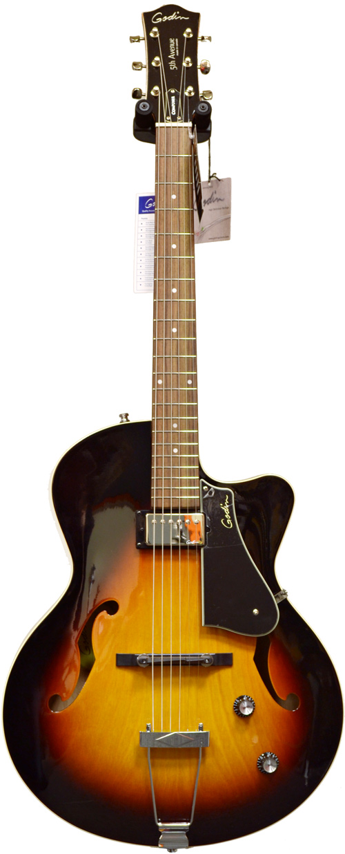 Godin 5th Avenue Composer Sunburst GT | guitarguitar