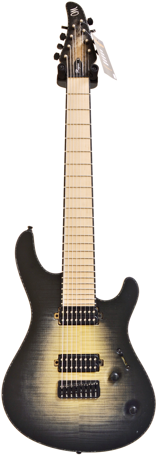Mayones Regius 8 Custom Trans Natural Fade Black Burst