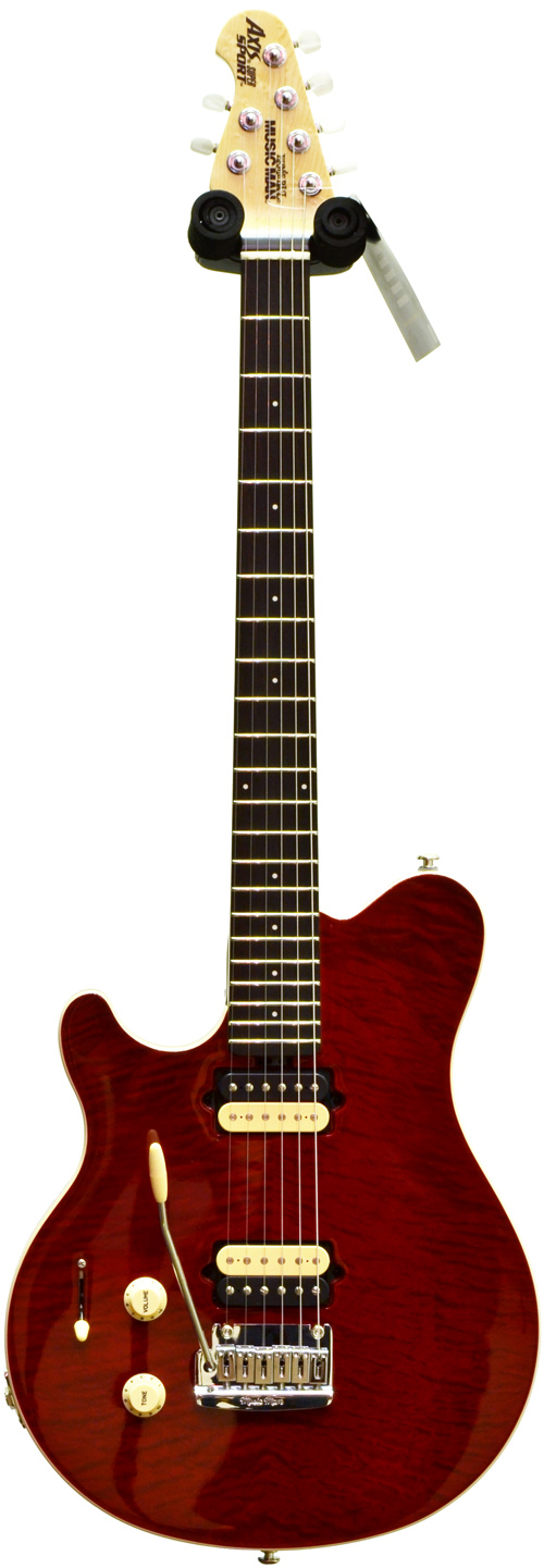 Music Man Axis Super Sport HH Trem LH RN Translucent Red #420502000
