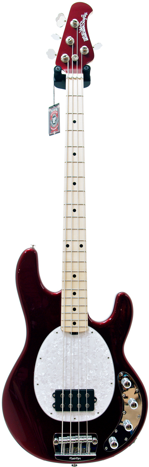 Music Man Stingray SR4 3EQ MN (Matching Headstock) Candy Red #110211105