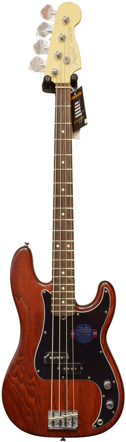 Fender FSR American Standard P Bass Hand Stained Ash RW Wine Red Stain (End  Of Line/Ex Demo)