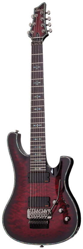 Schecter Hellraiser 007 FR Crimson Red Burst (2013)