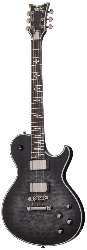 Schecter Hellraiser Extreme Solo 6 Ebony See-Thru Black Satin (2013)