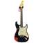 Fender Custom Shop 60's Strat Heavy Relic Black - Candy Apple Red #R69818 Front View