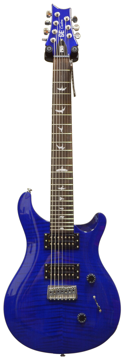 PRS SE Custom 24 7 String Royal Blue