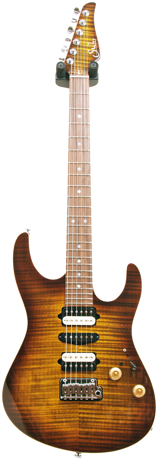 Suhr Modern Bengal Burst Mahogany Pau Ferro #19774 (Full Guthrie Spec)