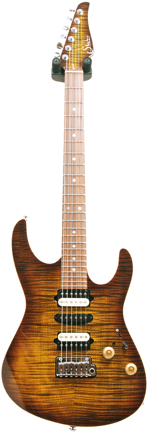 Suhr Modern Bengal Burst Mahogany Pau Ferro #19772 (Full Guthrie Spec)