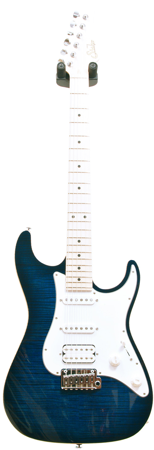Suhr Pro Series S4 Trans Whale Blue Burst MN #P4736