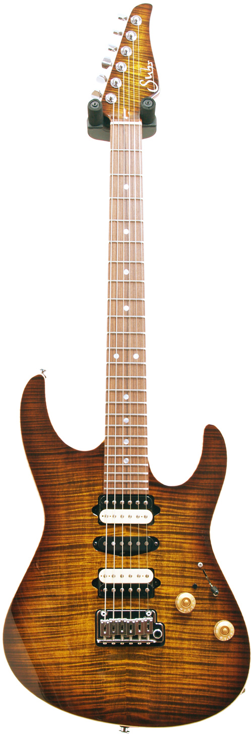 Suhr Modern Bengal Burst Mahogany Pau Ferro #19773 (Guthrie Spec)