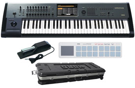 Korg Kronos 61 Bundle w/ Kronos X Upgrade, Hardcase, NanoPad2 and DS-1H