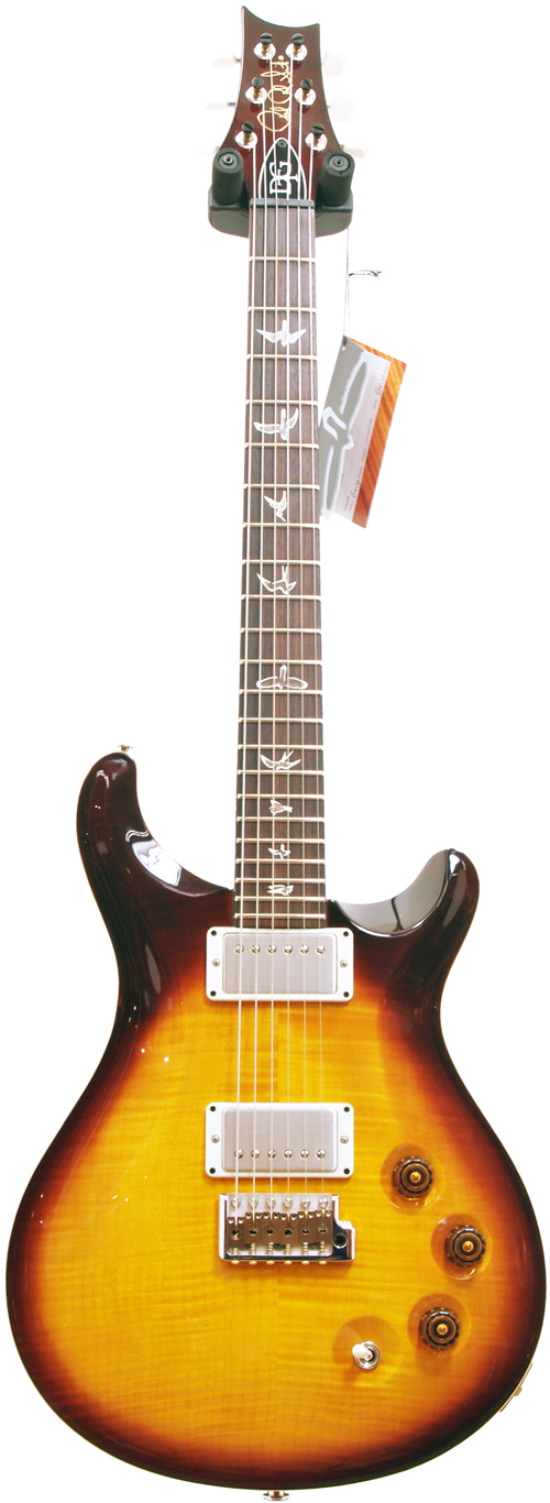 PRS DGT Dave Grissom Model Tobacco Sunburst Birds #190281