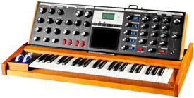 Moog Minimoog Voyager - Performer Edition with Blue Backlight and Pitch Wheels