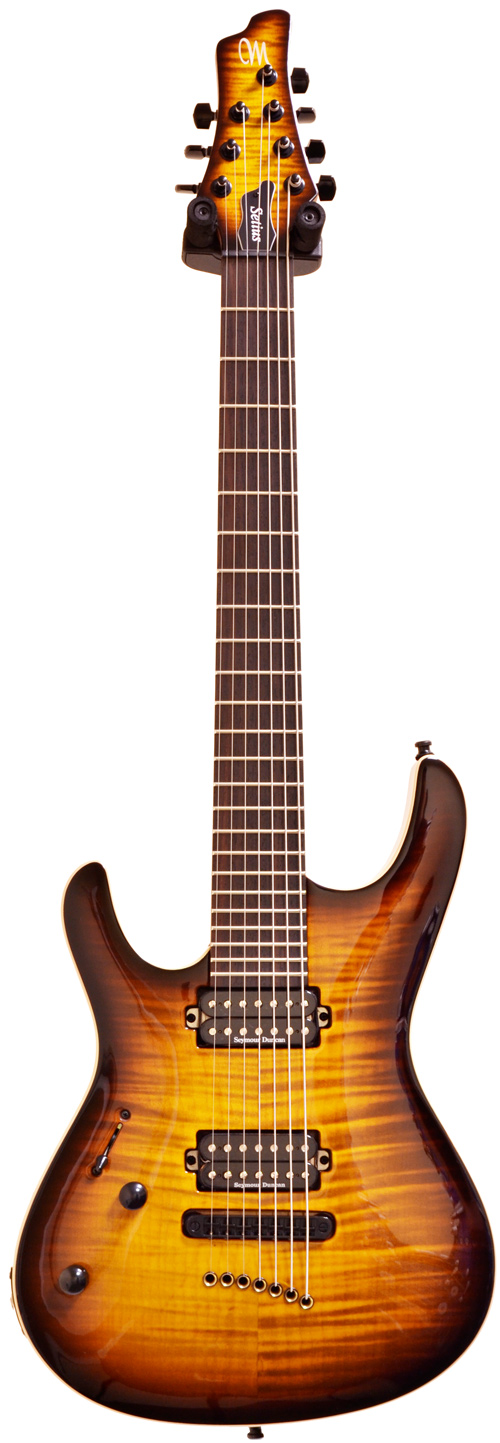 Mayones Setius GTM 7 LH Trans Dirty Brown Burst