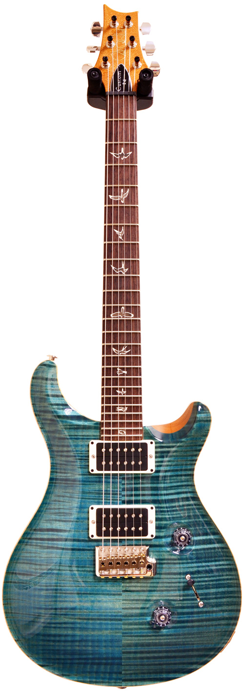 PRS Custom 24 Blue Crab Blue 10 Top Pattern Thin Neck 59/09 pickups #191628