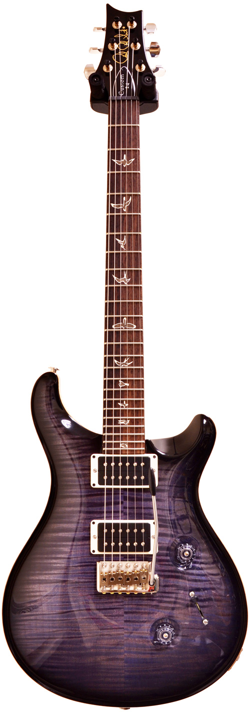 PRS Custom 24 Purple Haze 10 Top Pattern Regular Neck 59/09 pickups #191200