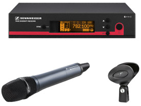 Sennheiser EW145 GB E845 HandHeld Radio System