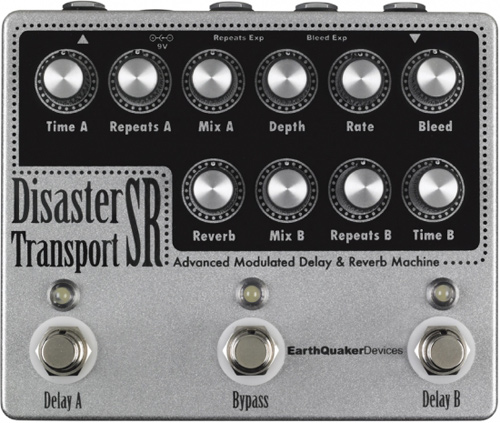EarthQuaker Devices Disaster Transport Sr Advanced Modulated Delay and Reverb