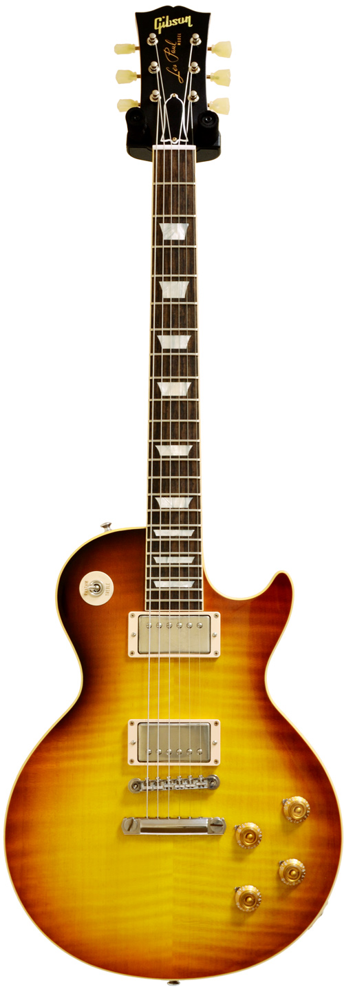 Gibson Custom Shop 59 Les Paul Reissue Antique Dark Tea Burst VOS 2013 Model #93123