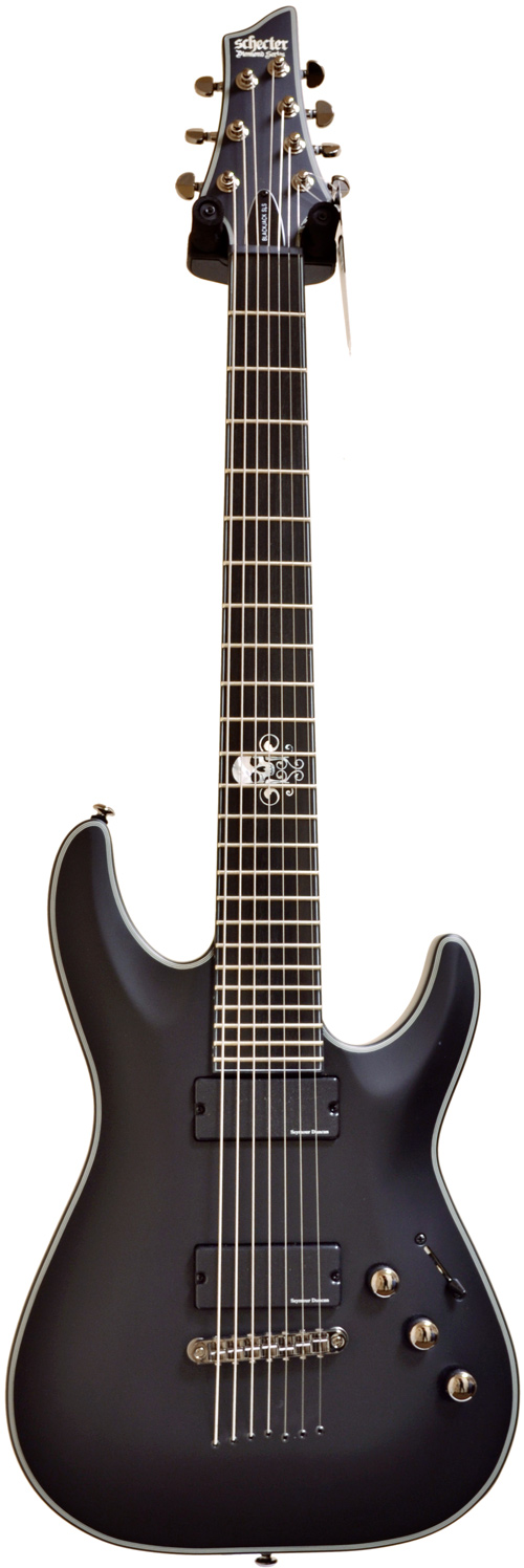 Schecter Blackjack SLS C7 Active Satin Black