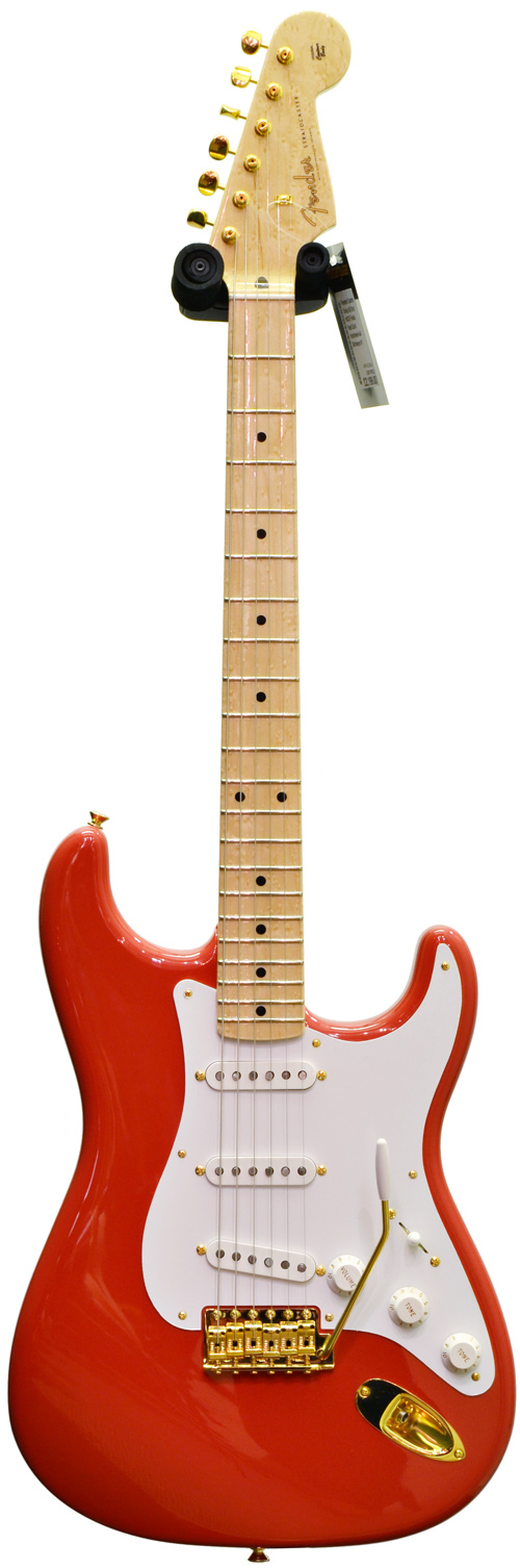 Fender Custom Shop 56 Strat NOS Fiesta Red Gold Hardware AA Birdseye #R68081