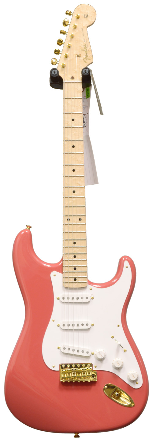 Fender Custom Shop 56 Strat NOS Fiesta Red Gold Hardware AA Birdseye #R68383