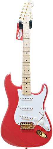 Fender Custom Shop 56 Strat NOS Fiesta Red Gold Hardware AA Birdseye #R68372