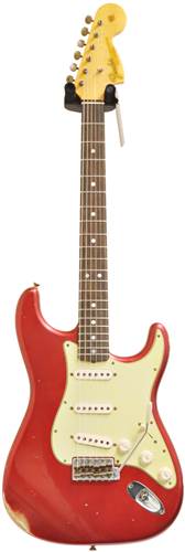Fender Custom Shop 'The 66s' 66 Stratocaster Relic Candy Apple Red Abi Handwound 65 Pickups RW #R69901