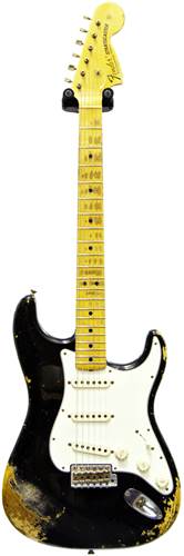 Fender Custom Shop 68 Strat Heavy Relic Black MN #R66705