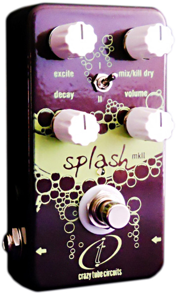 ギター crazy tube circuits/splash mkII Crazy Tube Circuits Splash MKII Analogue + Digital Reverb