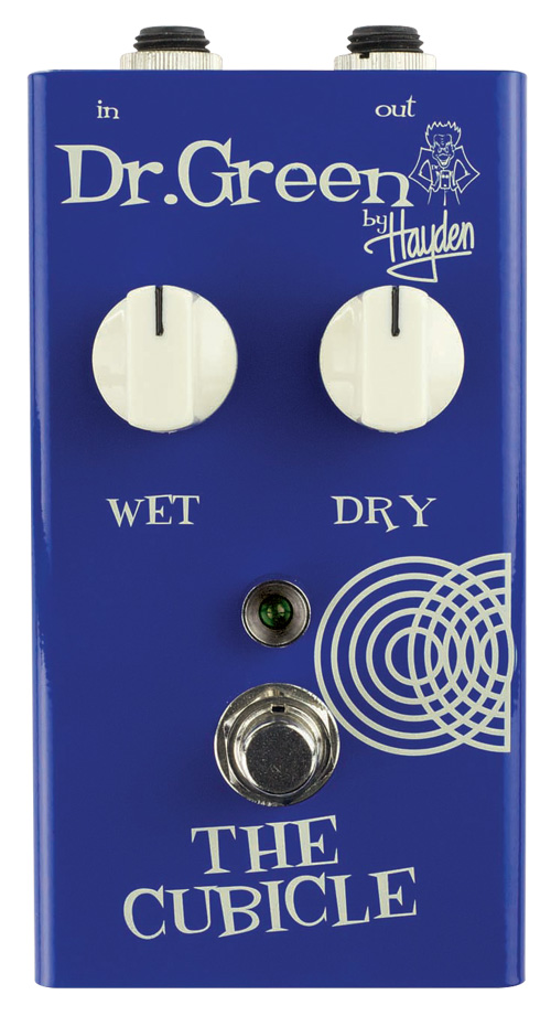 DR Green The Cubicle Reverb Pedal