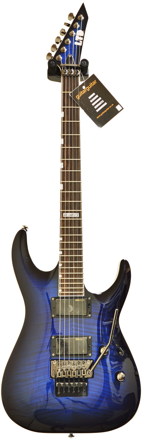 ESP MH-330FM FR See Thru Blue Sunburst