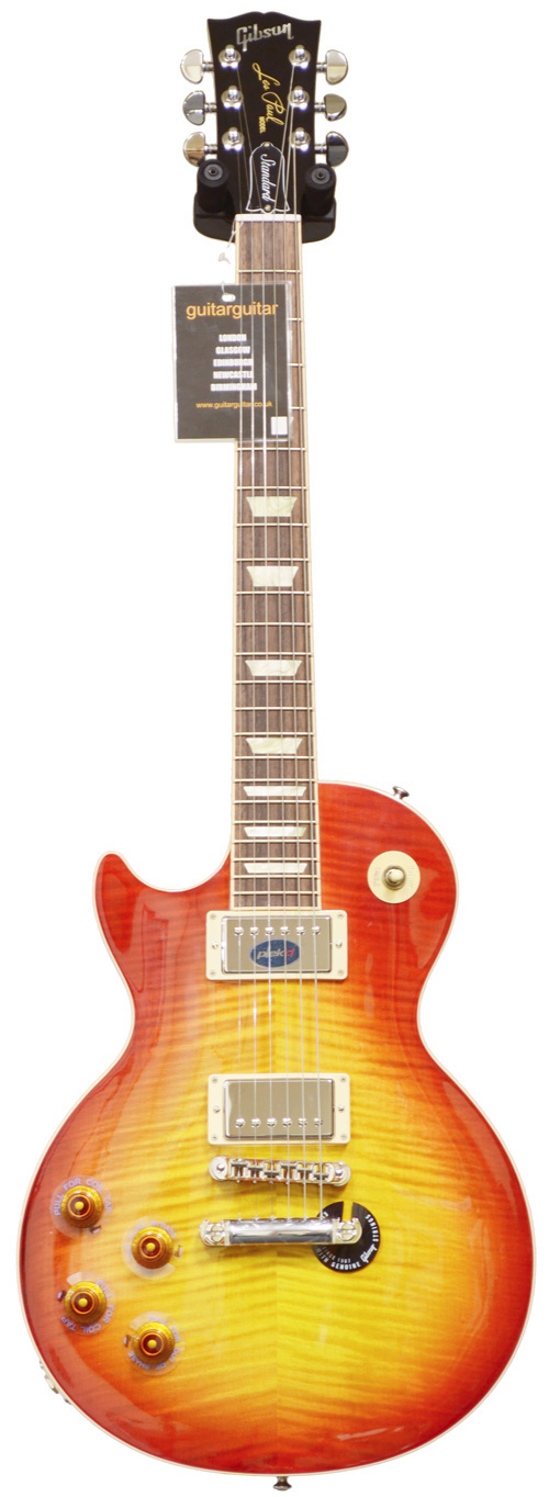 Gibson Les Paul Standard Premium Plus Heritage Cherry Sunburst LH Chrome Hardware #133921364