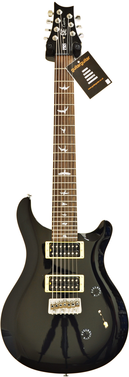 PRS SE Custom 24 7 String Black